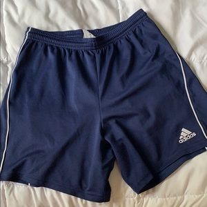Navy Blue Adidas gym shorts